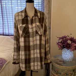Lane Bryant Plaid Women’s Blouse